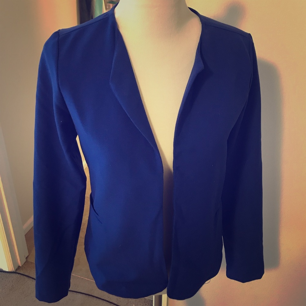 Royal blue blazer